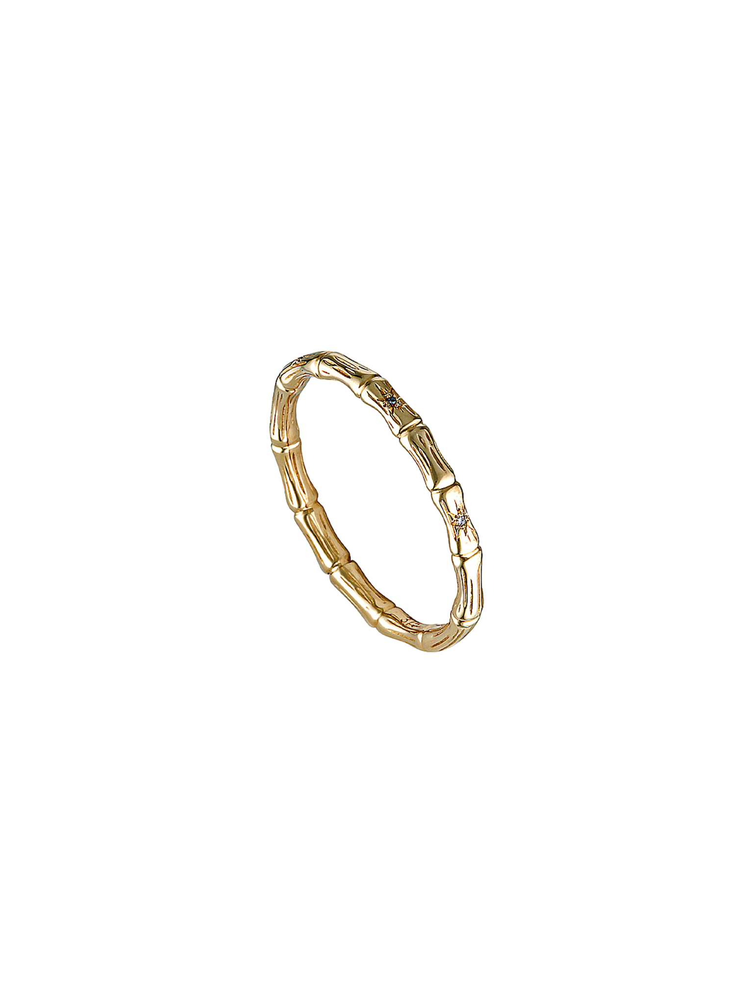 Bambi ring - yellow gold & white gold